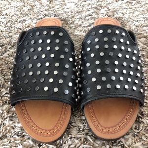 Jessica Simpson Black/Brown Sandals